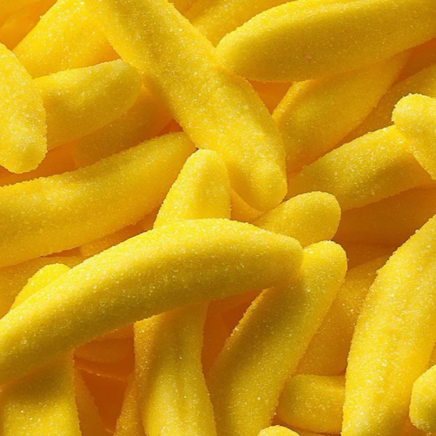 Bonbon halal 100g - Banane Jaune