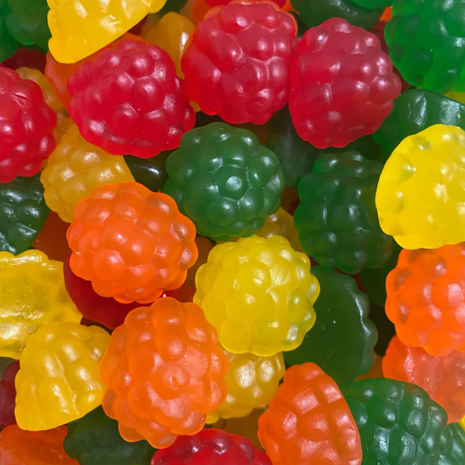 Bonbon halal 100g - Mures assortis