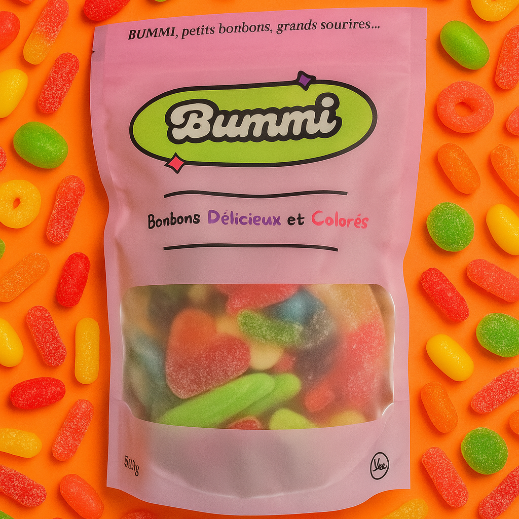 BUMMI - Bonbon Mix halal 500g